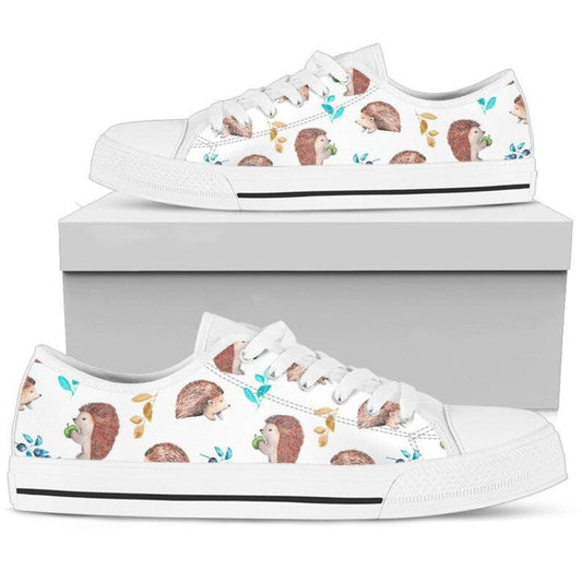 Low Top - Hedgehog Shoes, Hedgehog Canvas Shoes