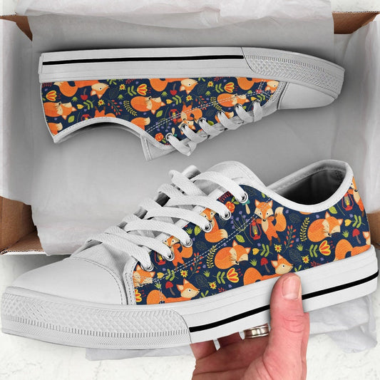 Low Top - Fox Shoes, Fox in The Garden