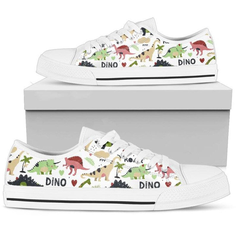 Low Top - Dinosaur Shoes