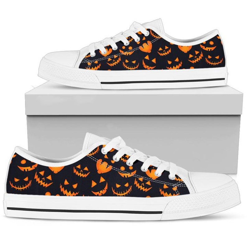 Low Top - Halloween Shoes Pumpkin Lantern
