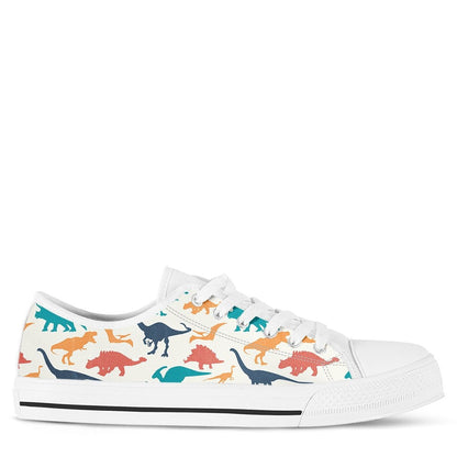 Low Top - Colorful Dinosaur Shoes