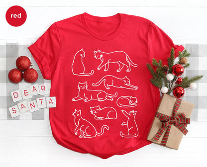 T-SHIRT - Funny Cat Unisex Shirt